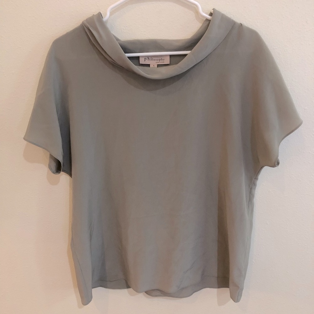 Philosophy 100% Silk Blouse